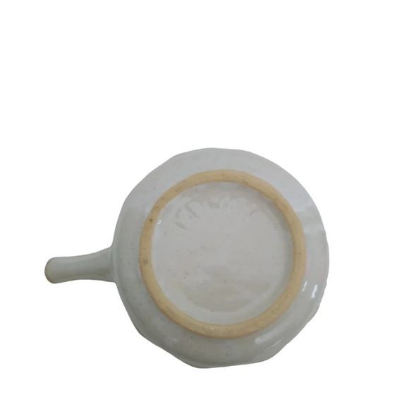 Vintage Retro 70s Three-Tone Glaze  Octagonal with Angular Handle - Picture 5 of 6